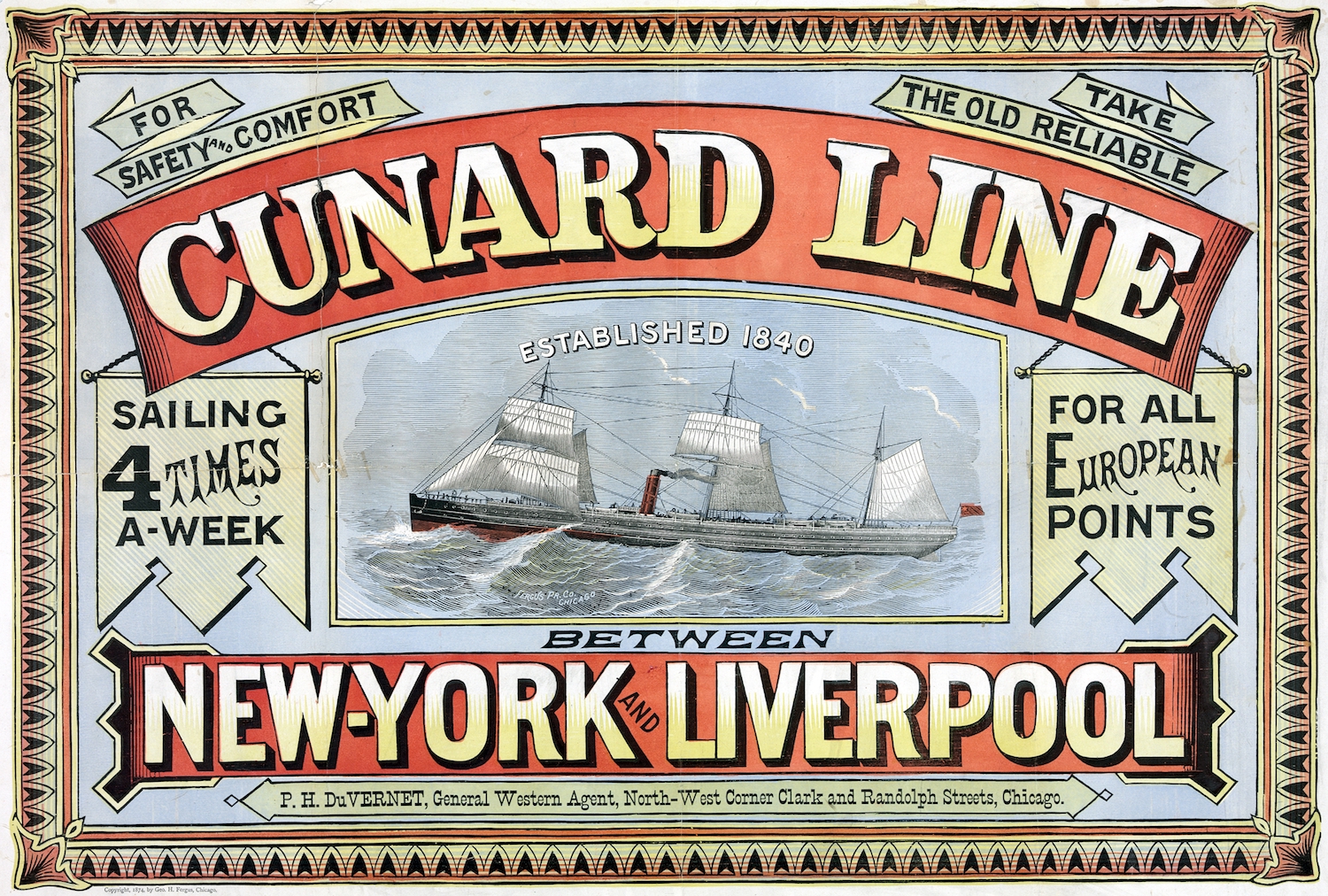 Sir Samuel Cunard et l’aventure des Transatlantiques